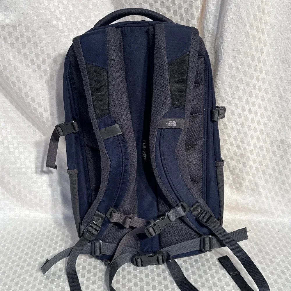 North Face Fall Line Navy & Charcoal TD Industries Commuter Laptop Daypack